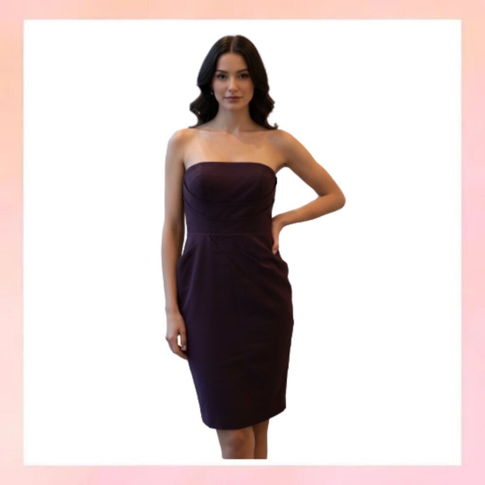 Ann Taylor Strapless Sheath Cocktail Dress Size 4
